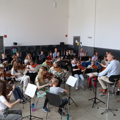 Bild vergr&ouml;&szlig;ern: Orchester Kooperationskonzert 2025