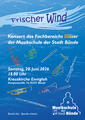 Bl�ser FB Konzert Plakat 