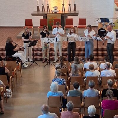 Bild vergr&ouml;&szlig;ern: FB Bl�ser Konzert 26