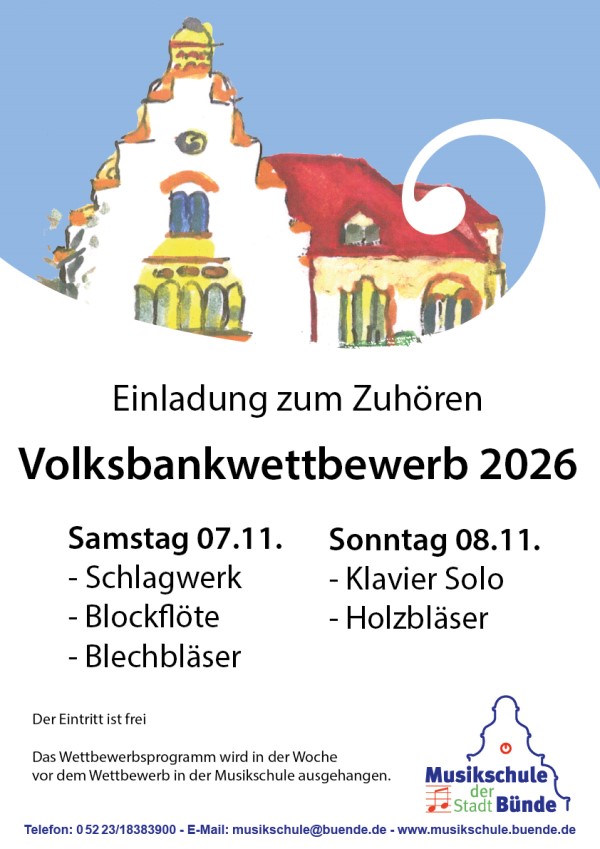 Bild vergr&ouml;&szlig;ern: Volksbankwettbewerb Plakat